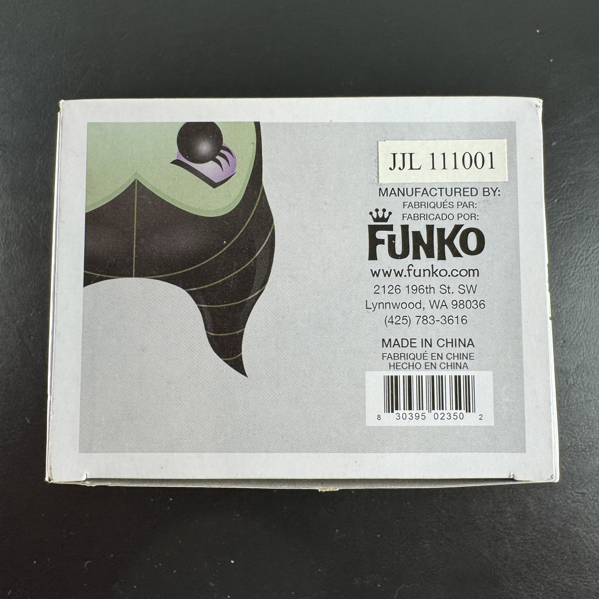 Vaulted Funko Pop! Disney Maleficent #09 vinyl figure in original Disney Store packaging.