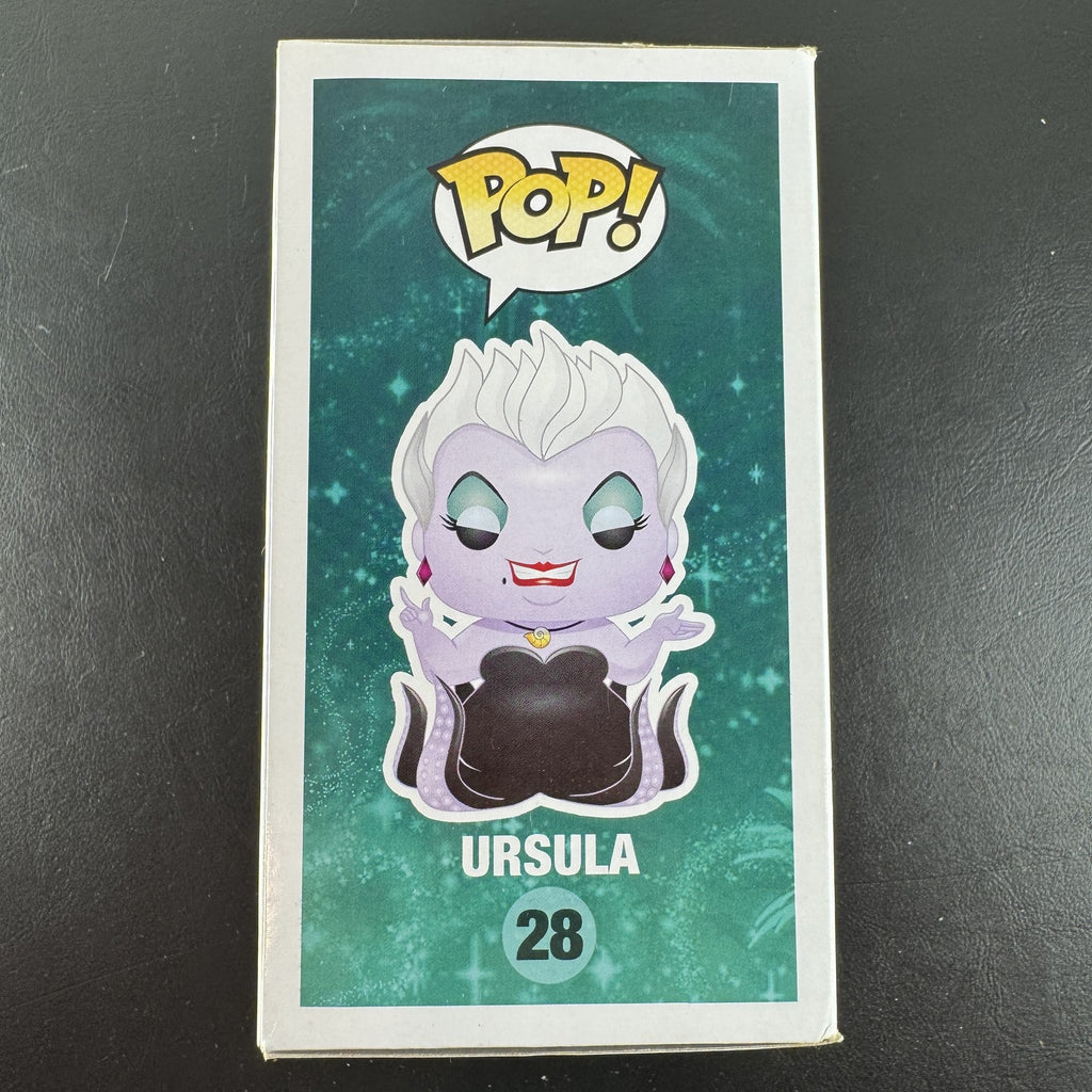 Funko Pop Disney Little Mermaid Ursula #28 vaulted vinyl figure in original Disney Store packaging