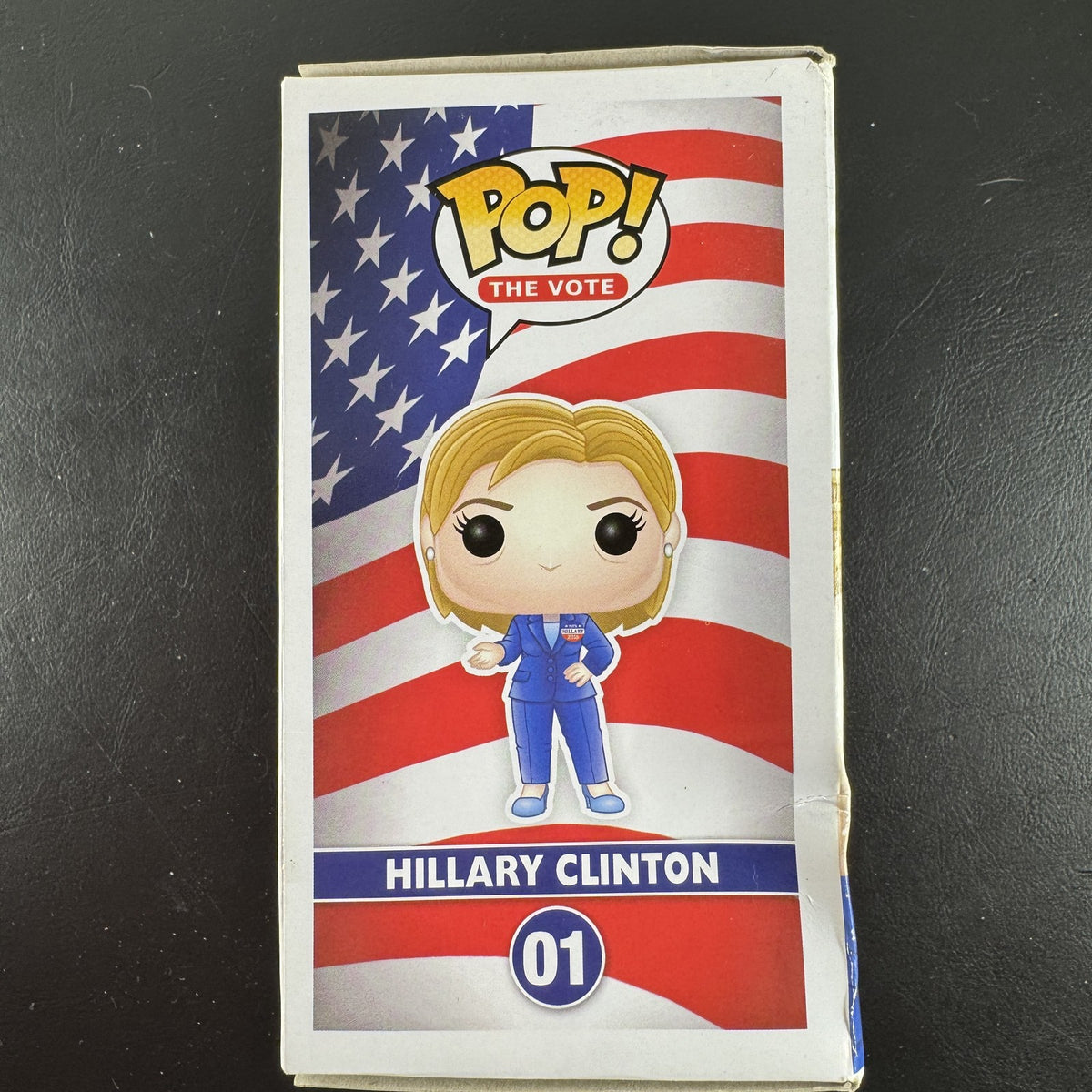 Funko Pop! The Vote Hillary Clinton #01 vinyl figure in unopened original box.