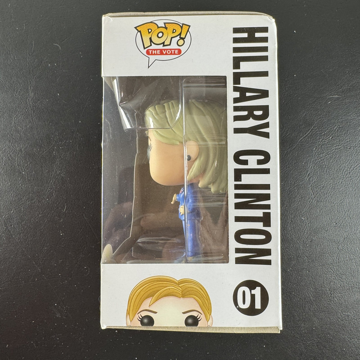 Funko Pop! The Vote Hillary Clinton #01 vinyl figure in unopened original box.