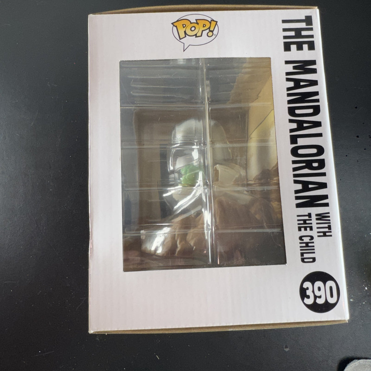Funko Pop! Moments Star Wars The Mandalorian with The Child vinyl figure diorama #390 in original box