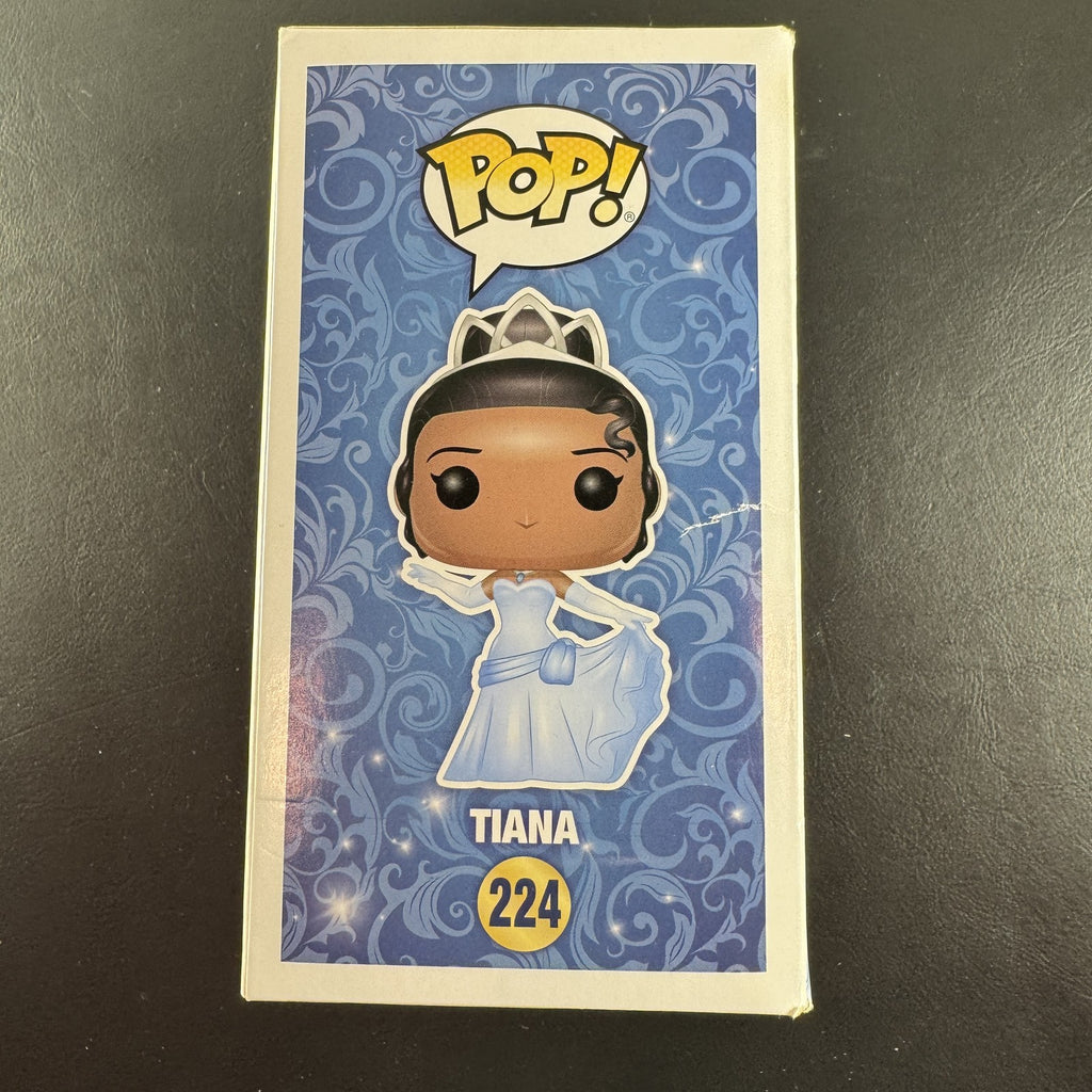 Funko Pop Disney Princess Tiana #224 vinyl figure in blue gown from The Princess and the Frog