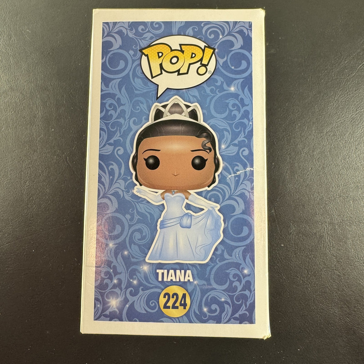 Funko Pop Disney Princess Tiana #224 vinyl figure in blue gown from The Princess and the Frog