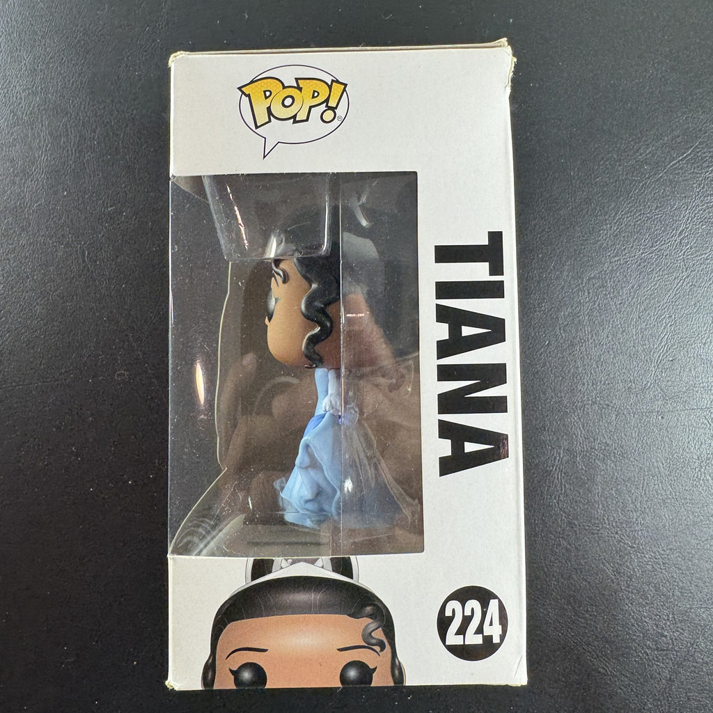 Funko Pop Disney Princess Tiana #224 vinyl figure in blue gown from The Princess and the Frog
