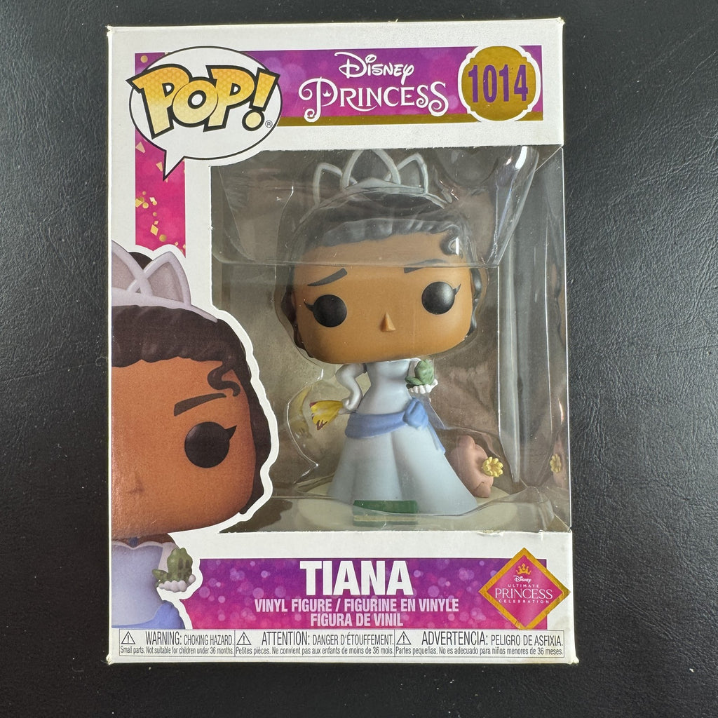 Funko Pop Disney Tiana #1014 vinyl figure in unopened box from the Ultimate Princess Celebration series.