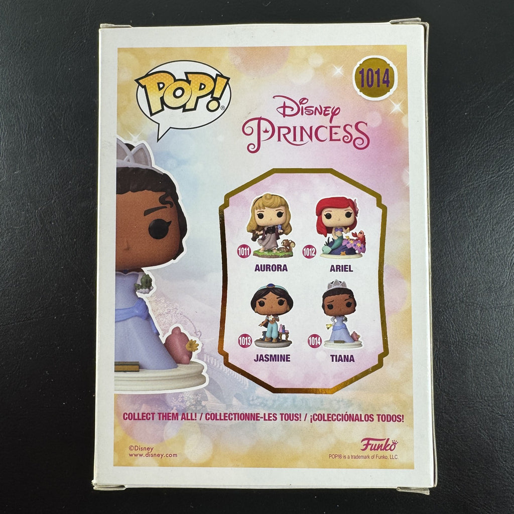 Funko Pop Disney Tiana #1014 vinyl figure in unopened box from the Ultimate Princess Celebration series.