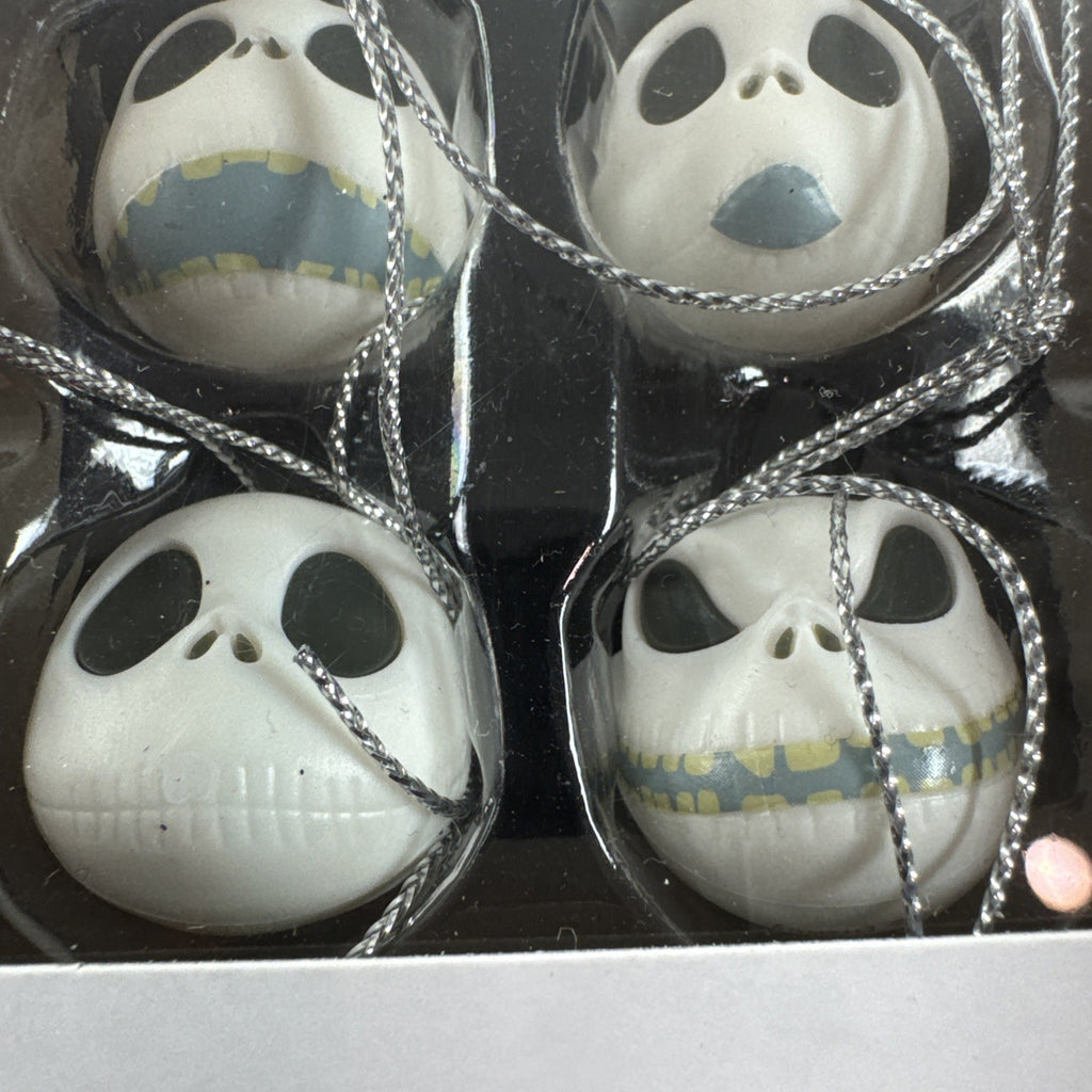 Hallmark Nightmare Before Christmas set of 6 brand new mini Jack Skellington face hanging ornaments.