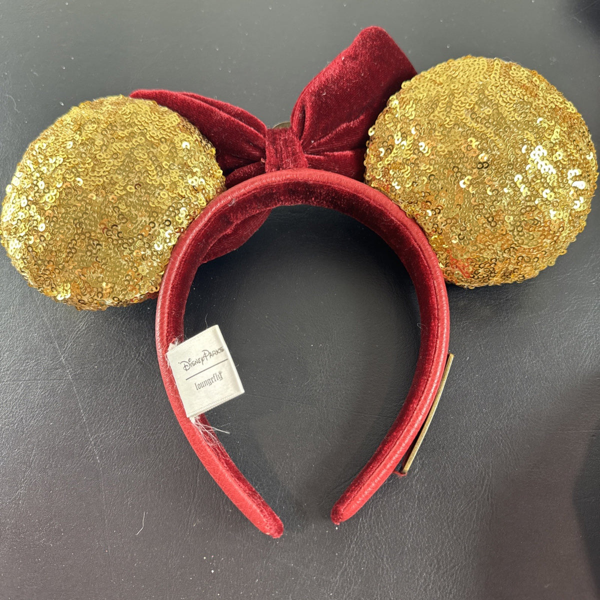 Disney Loungefly 2022 Pirates of the Caribbean Minnie Mouse ears headband featuring pirate hat details.