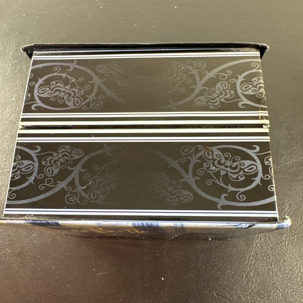 2005 M.Z. Berger Tim Burton Corpse Bride Victor watch on black riveted leather cuff band with original display box