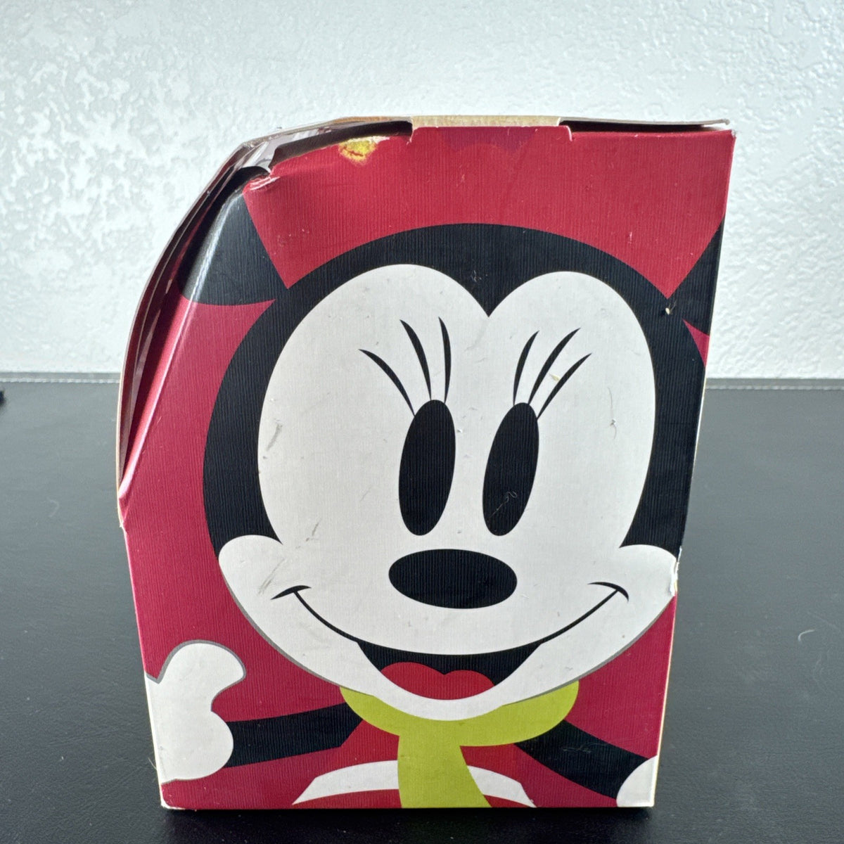 Disney 2016 Sketchbook glass drop Christmas ornament featuring Mickey and Minnie Mouse in new condition