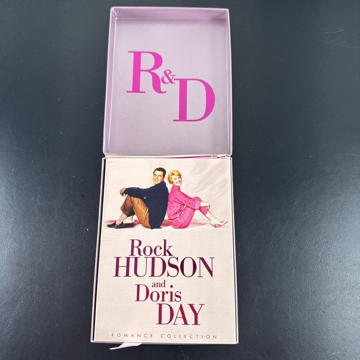 Rock Hudson and Doris Day Romance Collection pink box DVD set in like-new condition
