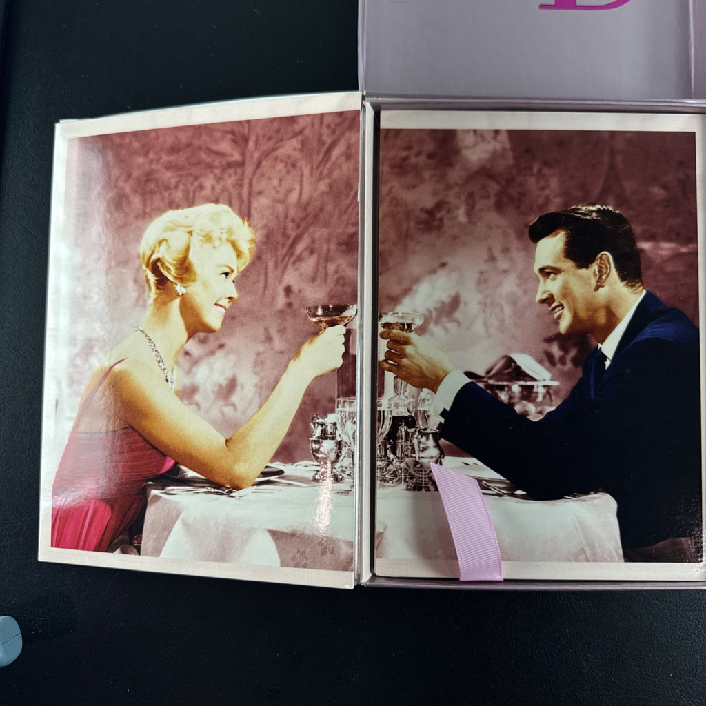 Rock Hudson and Doris Day Romance Collection pink box DVD set in like-new condition