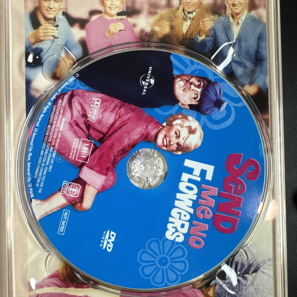 Rock Hudson and Doris Day Romance Collection pink box DVD set in like-new condition