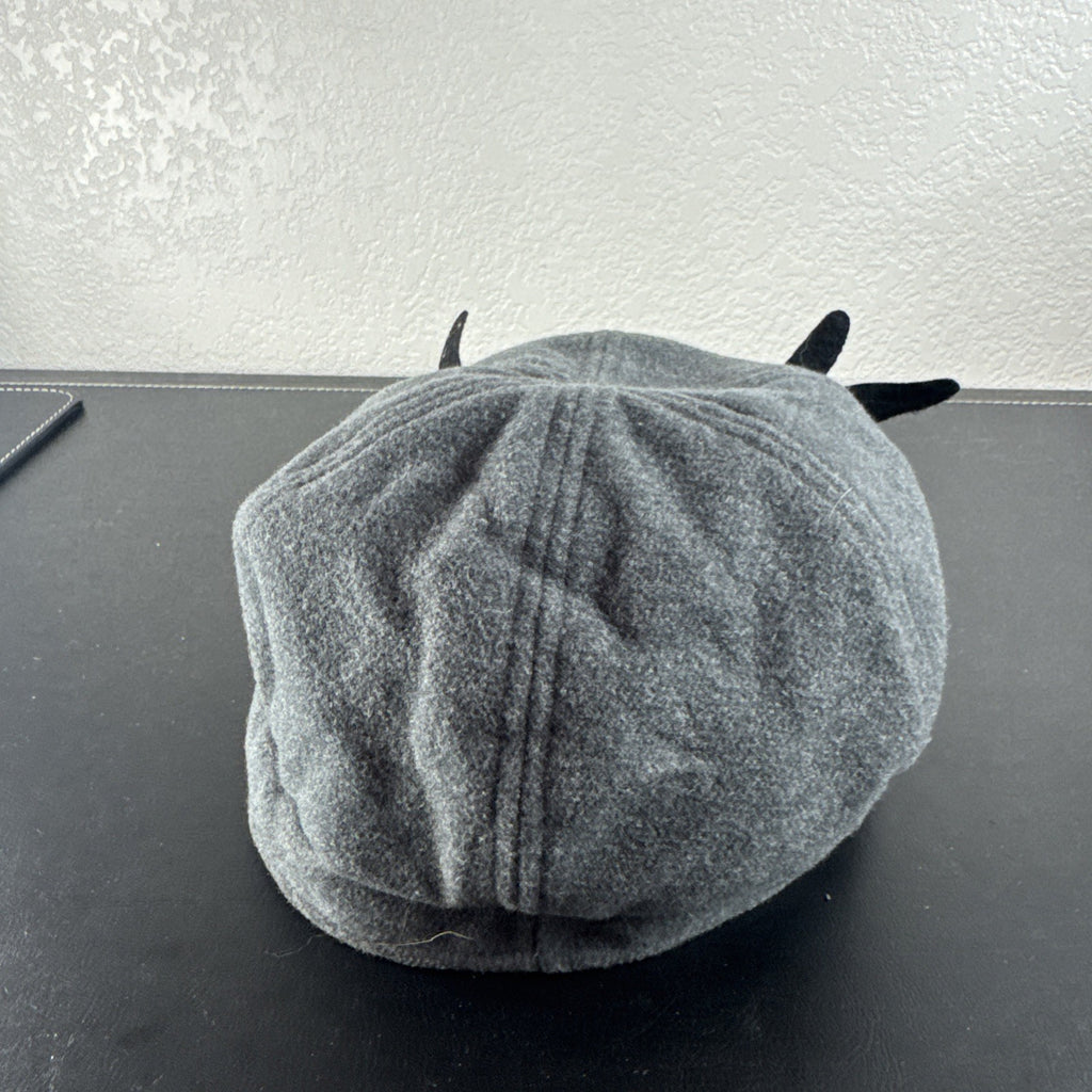 Brand new Disney Parks gray Jack Skellington hat with rhinestone bat design and original tags