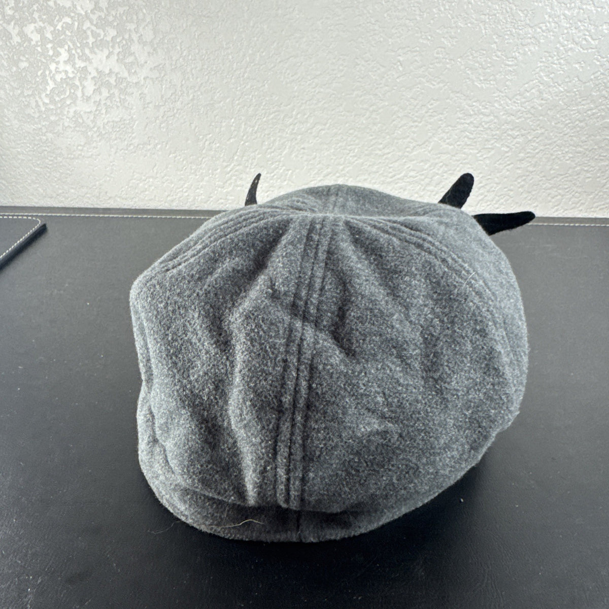 Brand new Disney Parks gray Jack Skellington hat with rhinestone bat design and original tags
