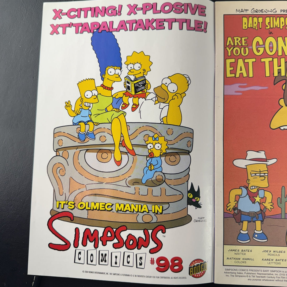 Bart Simpson #19 comic book from Bongo Comics published in 2004, sleeved in very good condition.