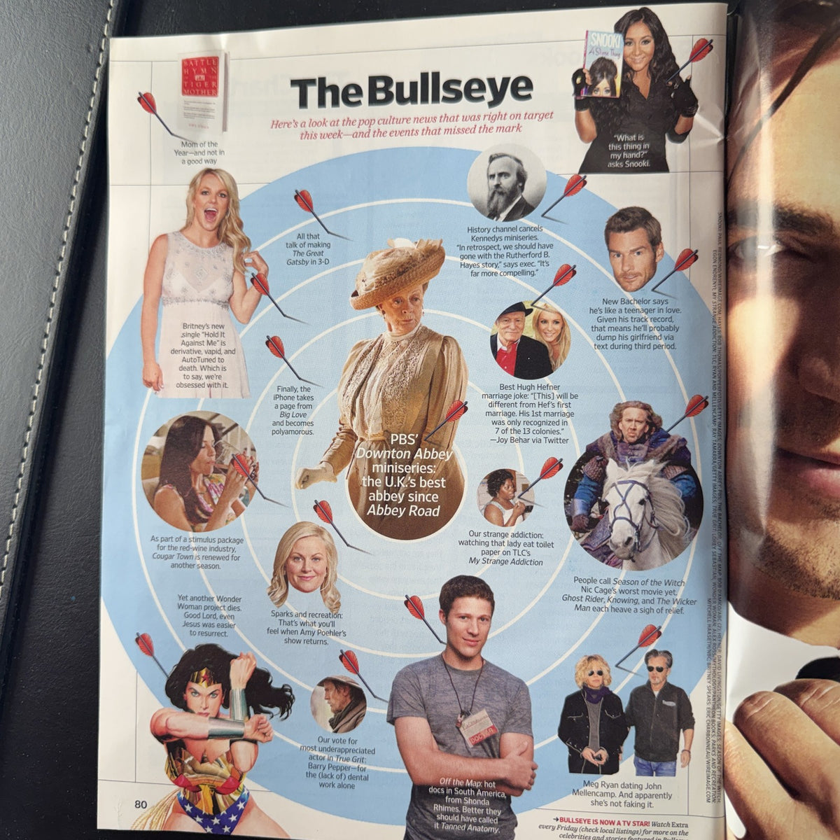 Cover of Entertainment Weekly issue #1138 from January 21 2011 featuring Johnny Depp as Captain Jack Sparrow.