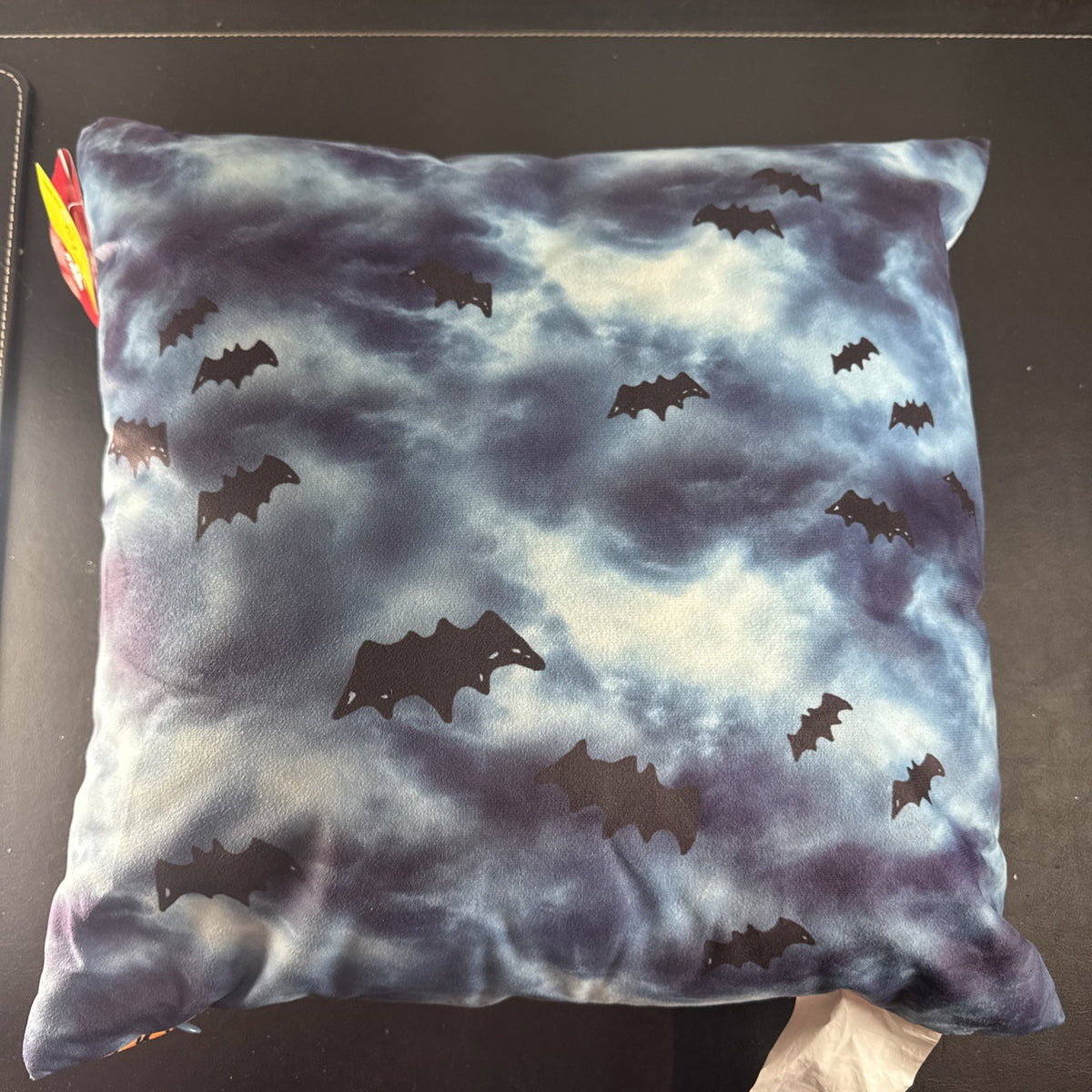 Brand new Peanuts Snoopy and Charlie Brown light-up Halloween decorative pillow in brown