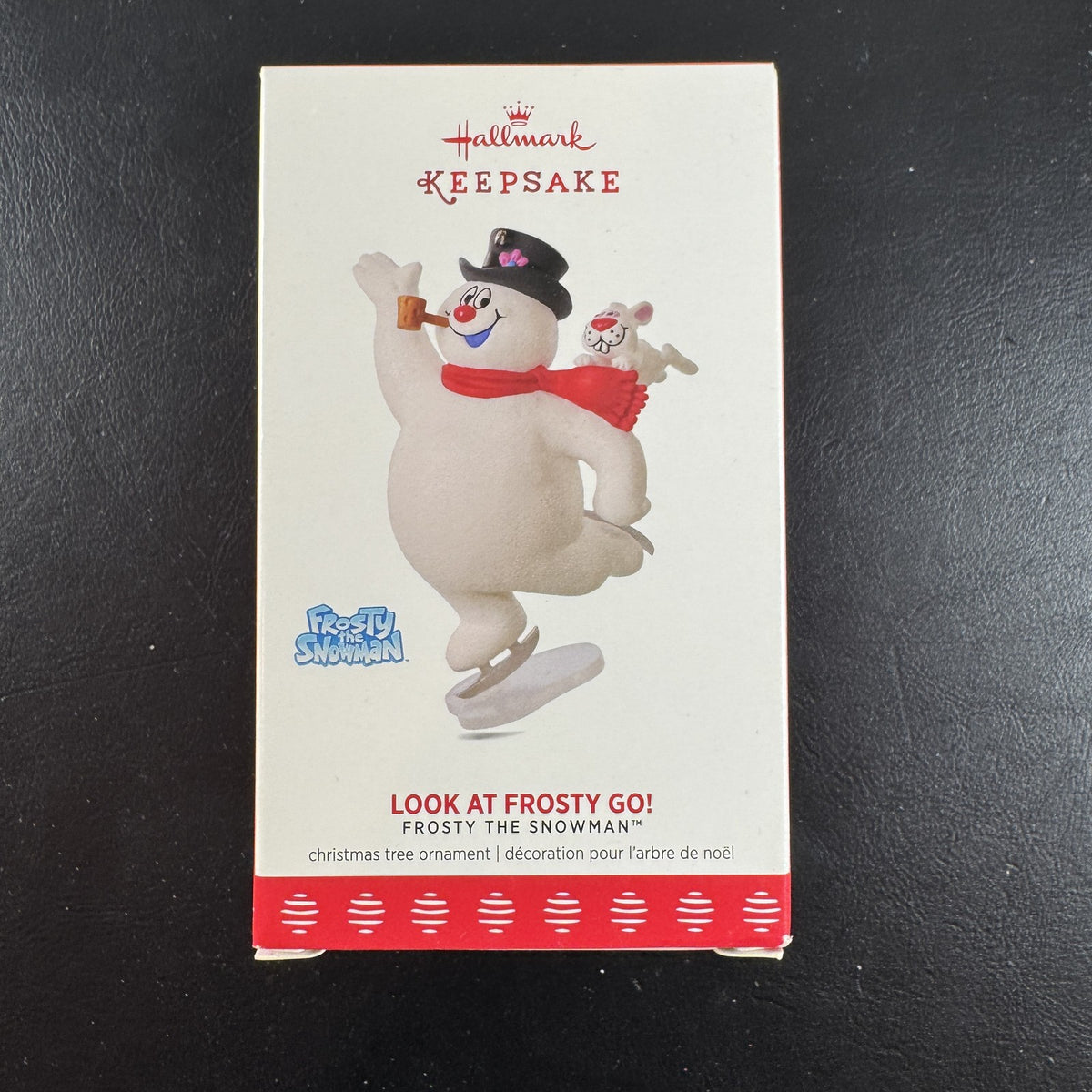 2017 Hallmark Keepsake Frosty the Snowman Look At Frosty Go Christmas ornament in original box.