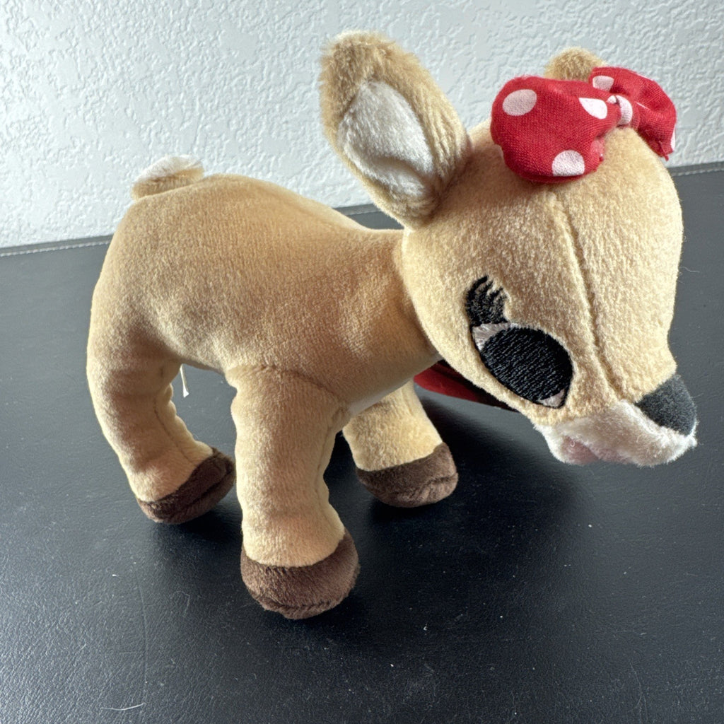New Rudolph the Red Nosed Reindeer Clarice soft plush figure