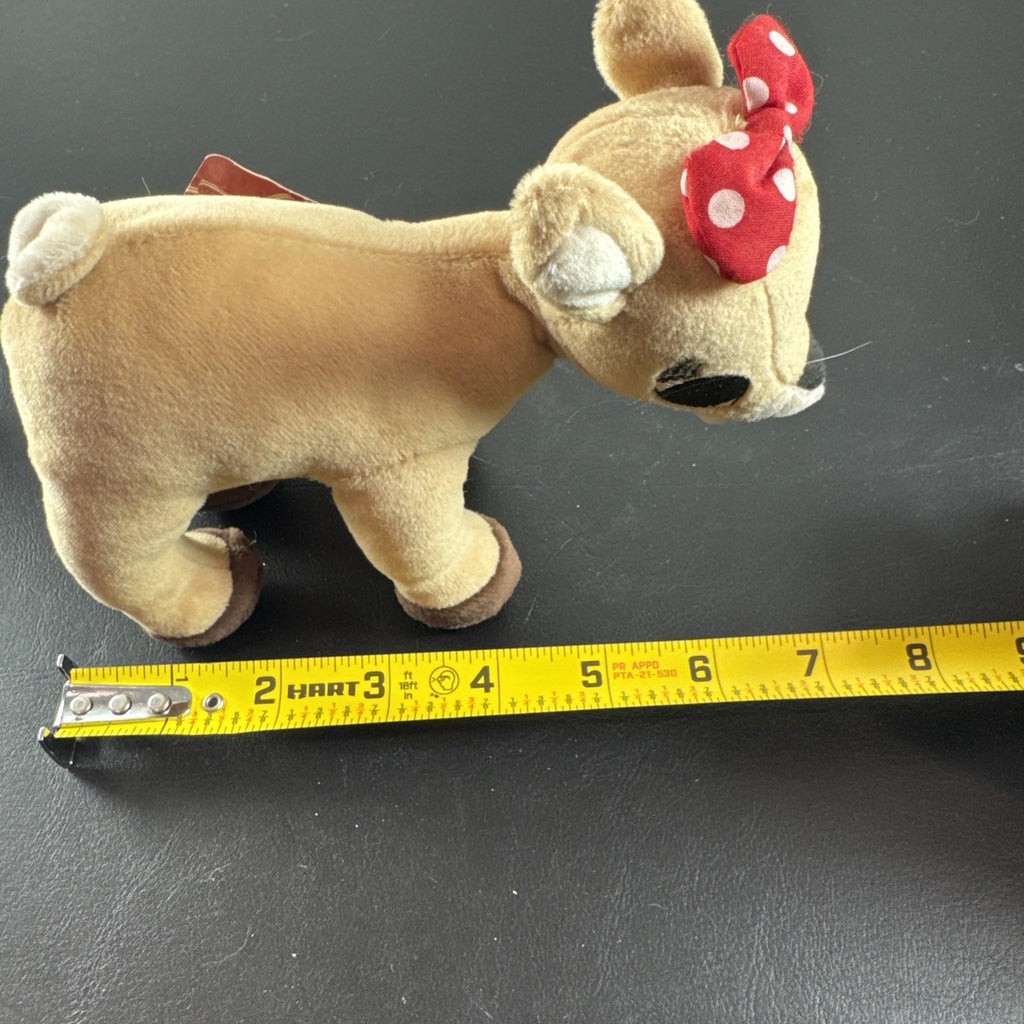 New Rudolph the Red Nosed Reindeer Clarice soft plush figure