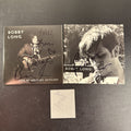 Autographed Bobby Long 2009 CD collection and signed Whisky a Go Go concert ticket stub lot.