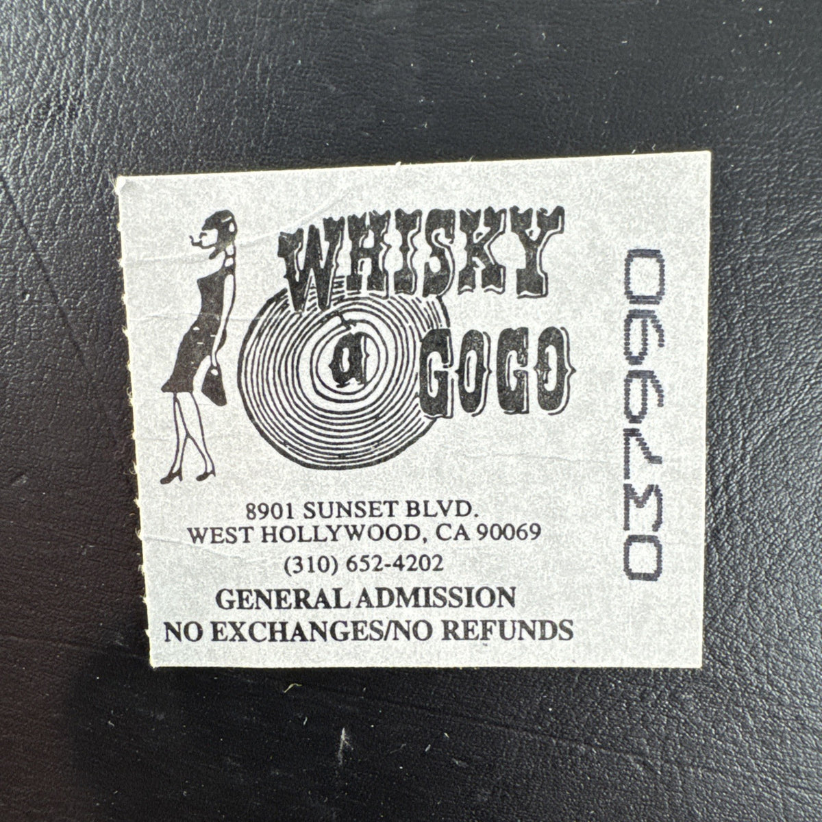 Autographed Bobby Long 2009 CD collection and signed Whisky a Go Go concert ticket stub lot.