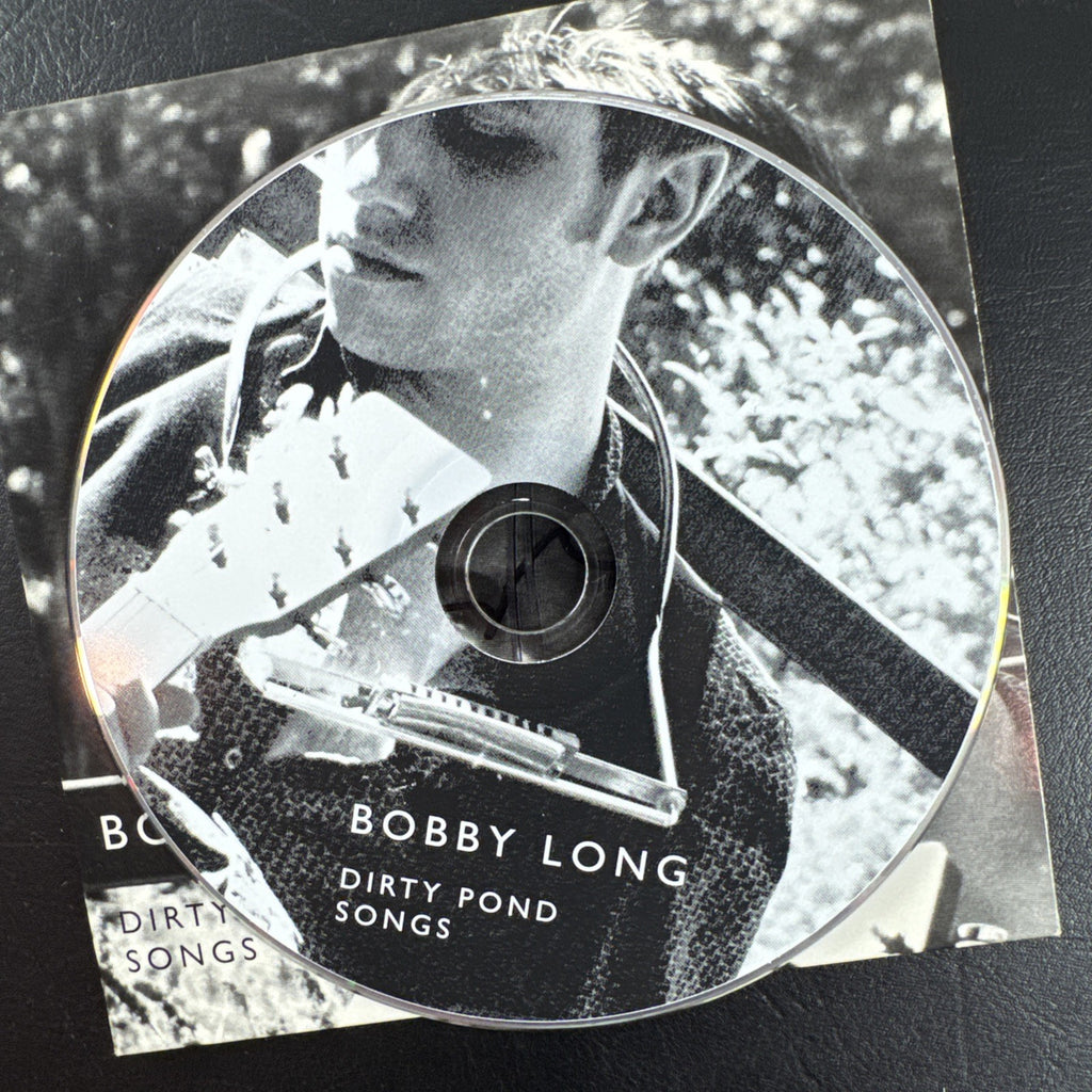 Autographed Bobby Long 2009 CD collection and signed Whisky a Go Go concert ticket stub lot.