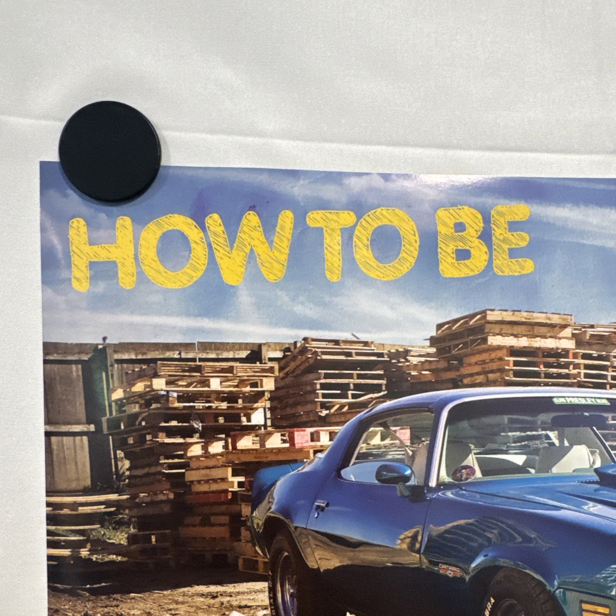 Original 14x9.5 inch promo mini poster for the 2008 indie movie How To Be starring Robert Pattinson.