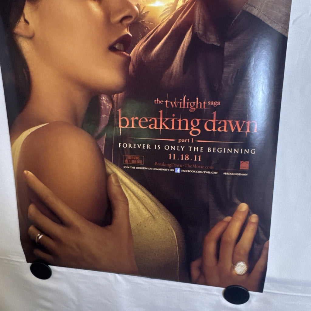 Set of three original 11x17 Twilight Breaking Dawn Part 1 promo posters including SDCC 2011 exclusive ensemble print.