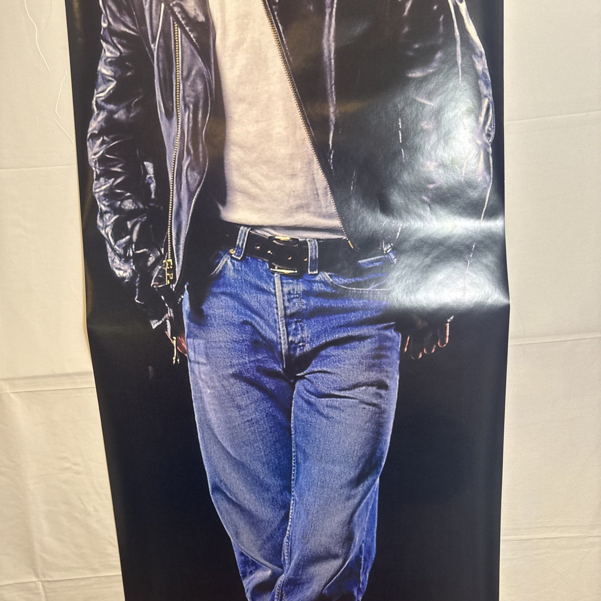 Vintage 1990 Cry-Baby movie door poster featuring Johnny Depp by Scorpio Posters 21x62
