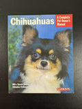Front cover of Chihuahuas A Complete Pet Owner's Manual paperback book by D. Caroline Coile Barron's 1995