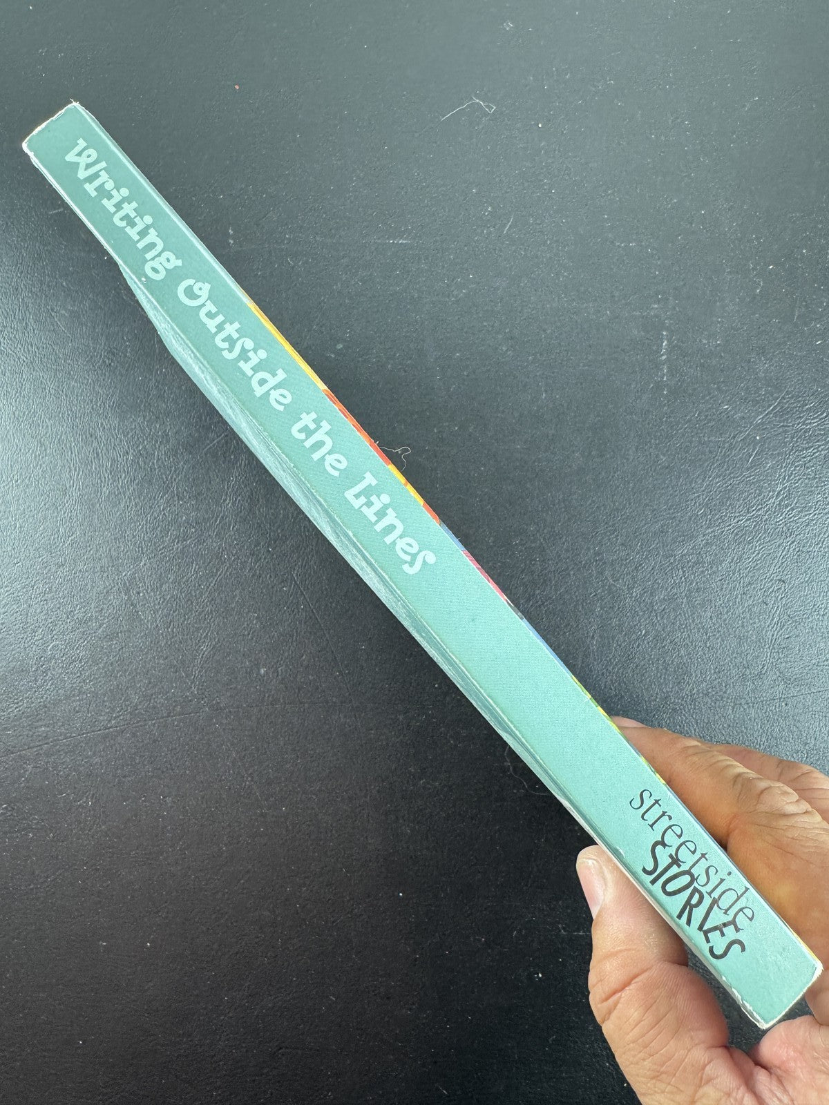 Cover of Writing Outside the Lines: Stories of Change by San Francisco Youth paperback anthology