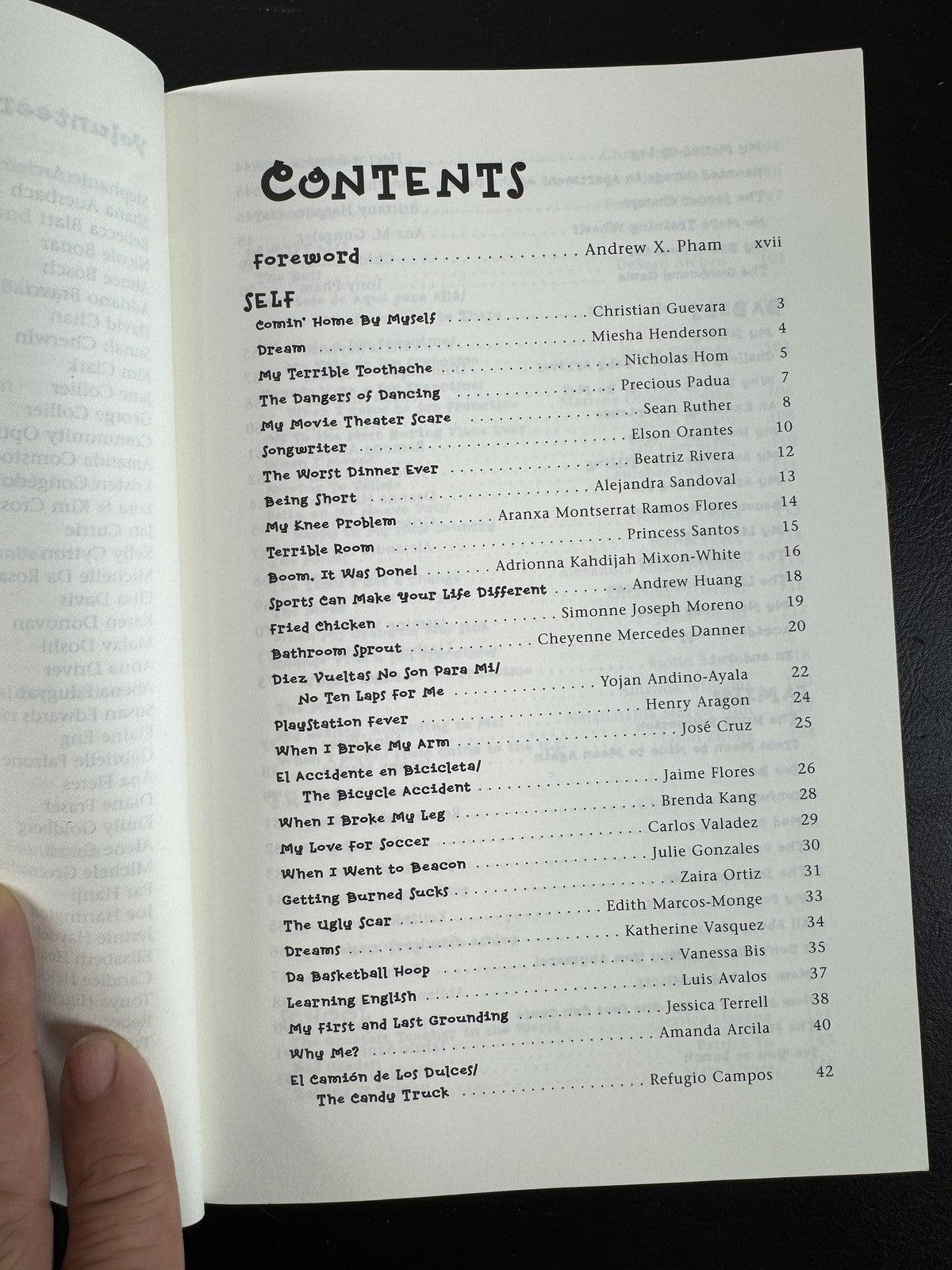 Cover of Writing Outside the Lines: Stories of Change by San Francisco Youth paperback anthology