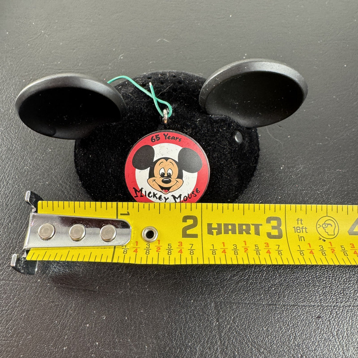 Hallmark Keepsake Disney Mickey Mouse Club 65th anniversary ear hat musical ornament in original packaging