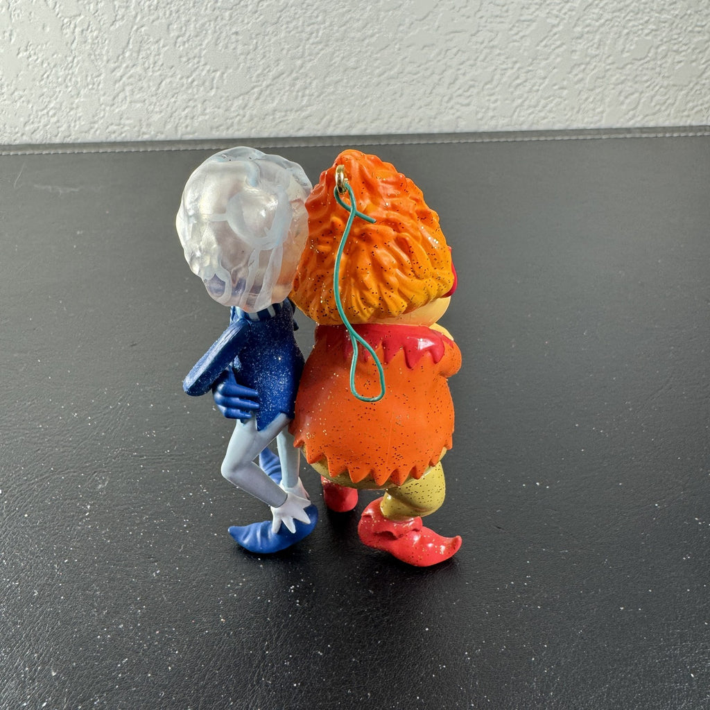 2021 Hallmark Keepsake Snow Miser and Heat Miser Christmas ornament from The Year Without a Santa Claus.