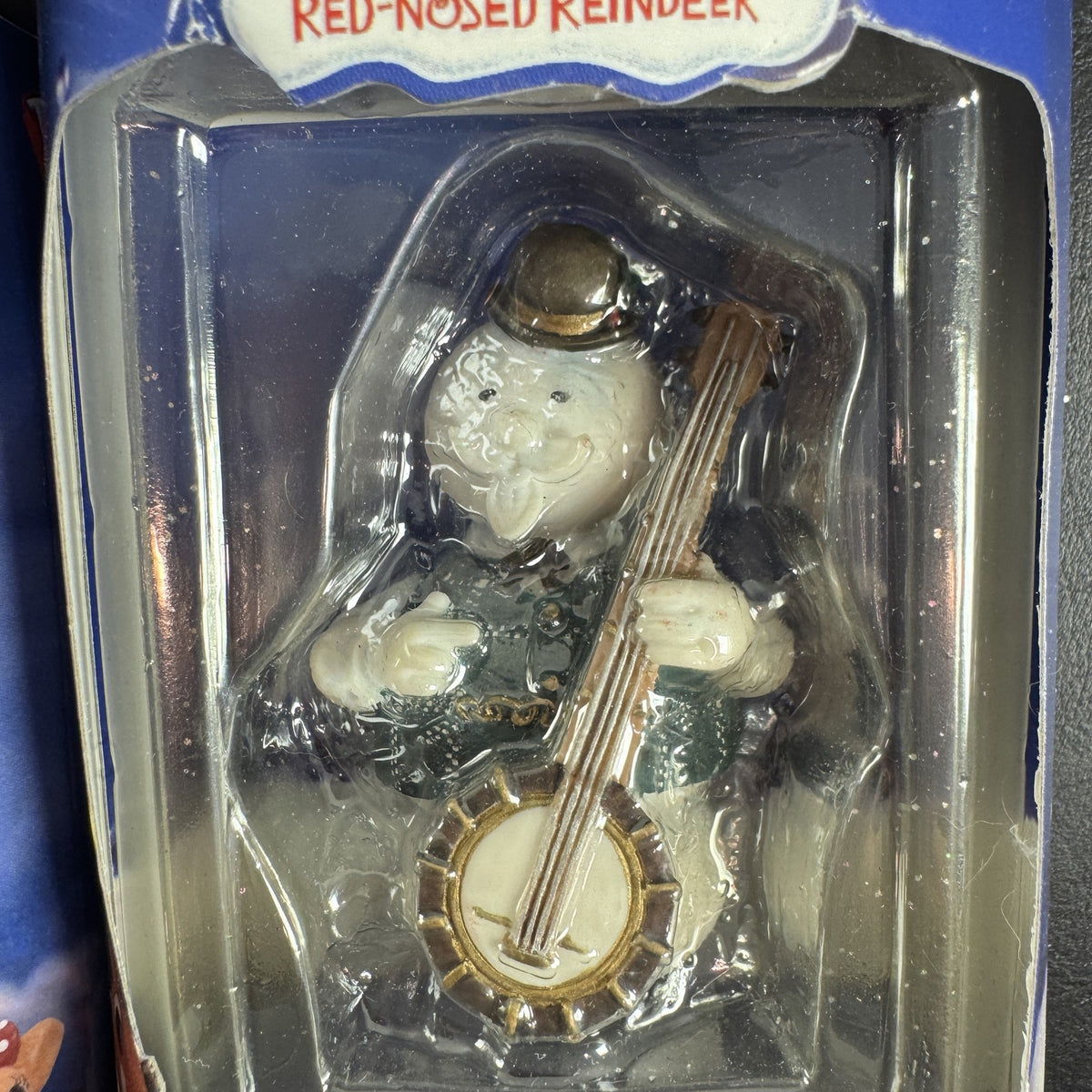 Enesco 2000 Rudolph the Red-Nosed Reindeer set of four Christmas ornaments in original display boxes.