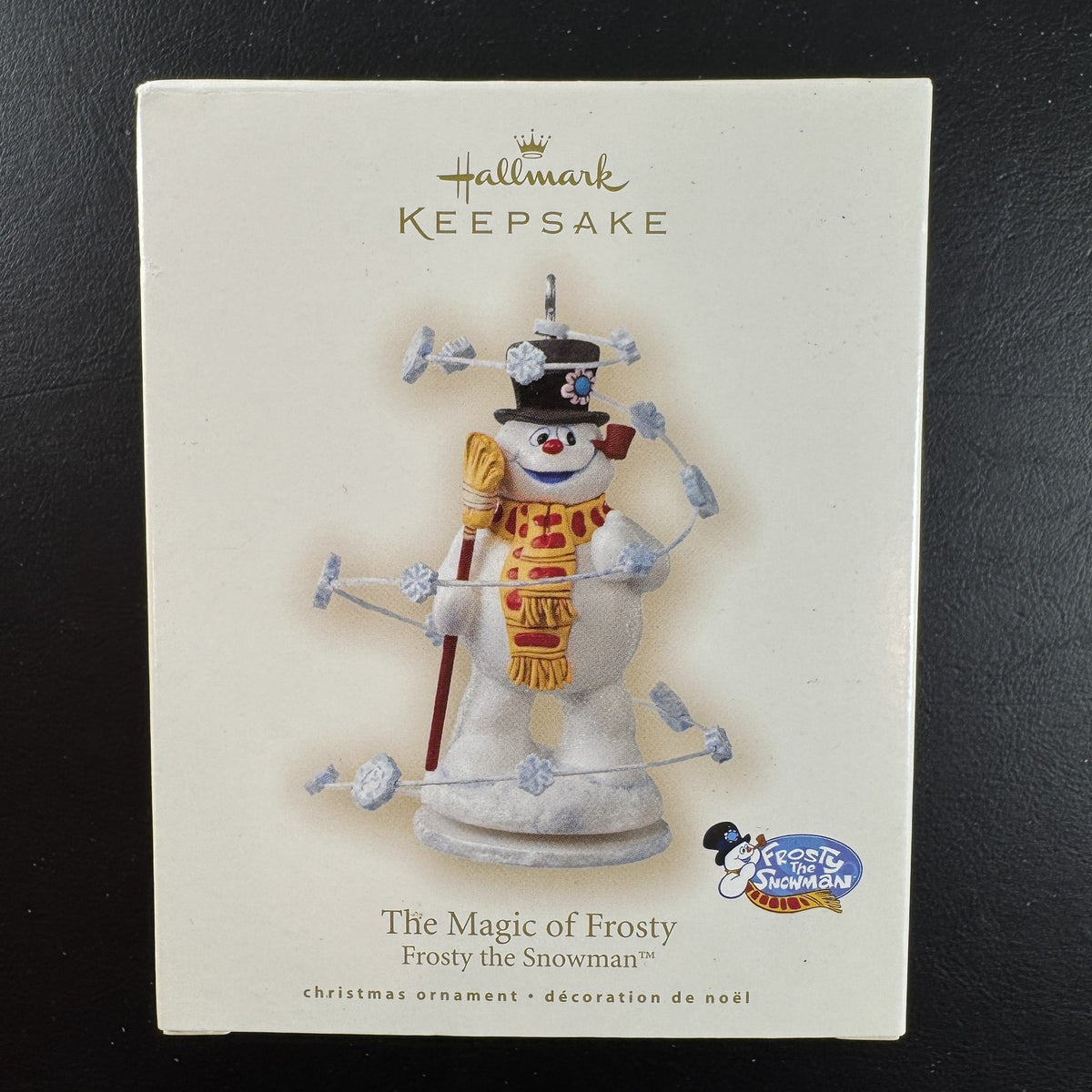 Hallmark Keepsake 2007 Frosty the Snowman ornament designed by Nello Williams in original box