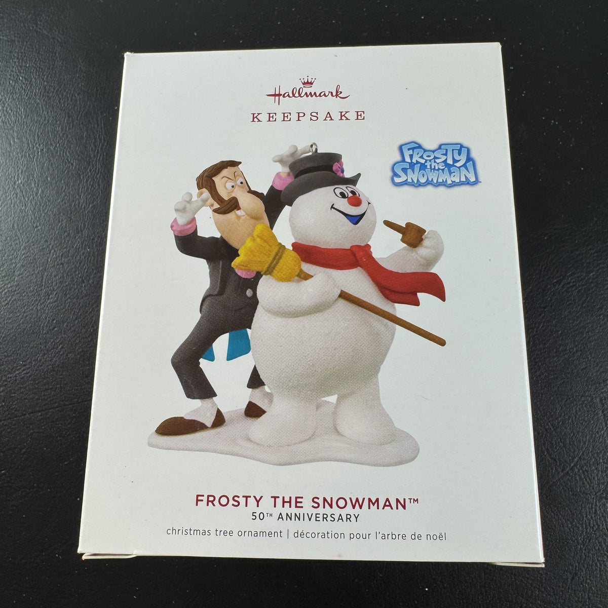 2019 Hallmark Keepsake Frosty the Snowman 50th Anniversary Christmas ornament in original box