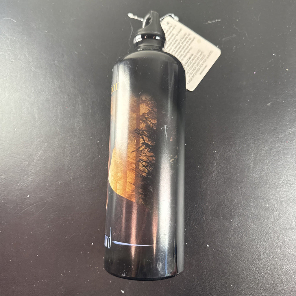 Official Twilight Team Edward aluminum water bottle with Edward Cullen graphic print, brand new with tags attached.