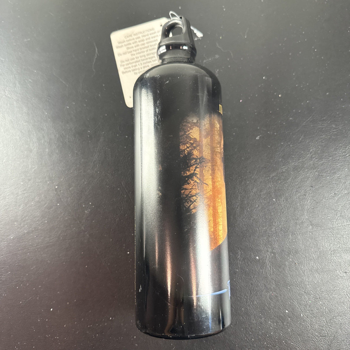Official Twilight Team Edward aluminum water bottle with Edward Cullen graphic print, brand new with tags attached.