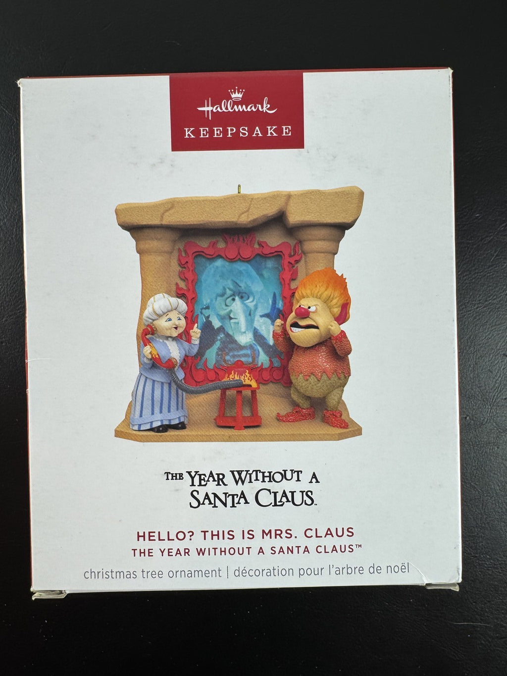 2024 Hallmark Keepsake Mrs. Claus Year Without a Santa Claus light-up ornament brand new in box