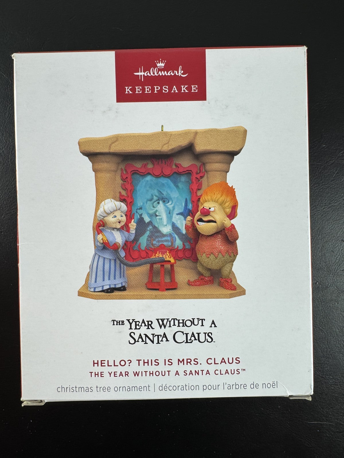 2024 Hallmark Keepsake Mrs. Claus Year Without a Santa Claus light-up ornament brand new in box