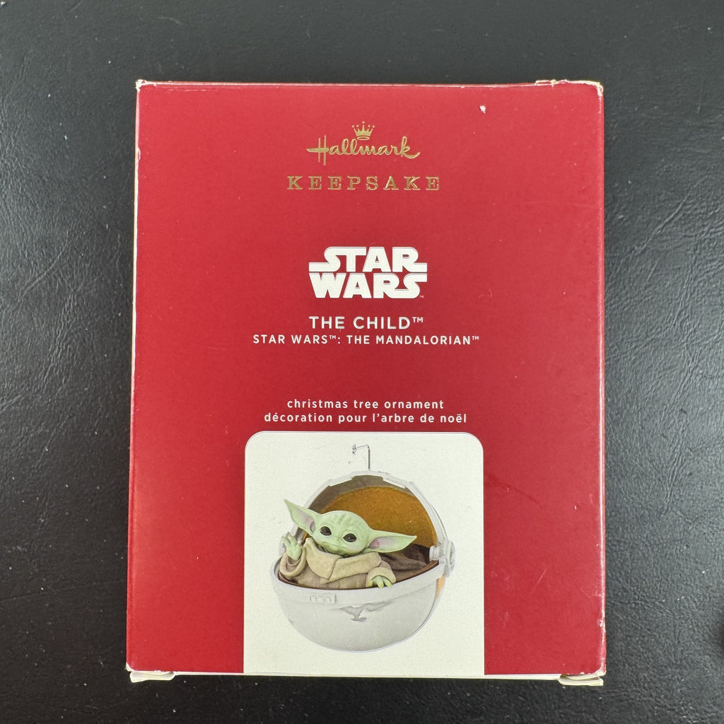 Hallmark Keepsake Star Wars The Mandalorian Grogu in Hover Pod Christmas Ornament
