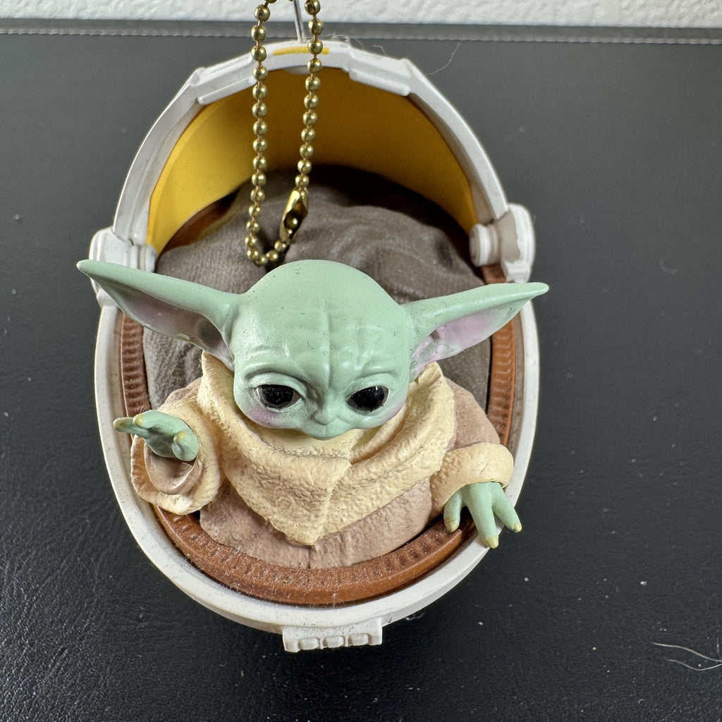 Hallmark Keepsake Star Wars The Mandalorian Grogu in Hover Pod Christmas Ornament