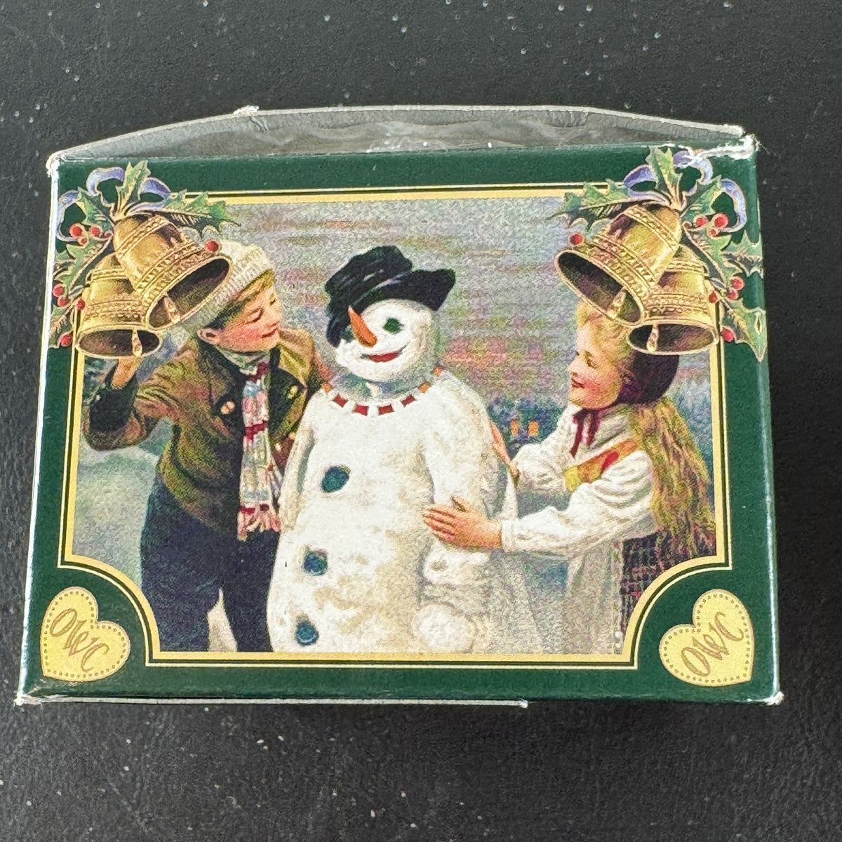 Old World Christmas Hermey the Misfit Elf hand blown glass ornament holding candy cane with original box