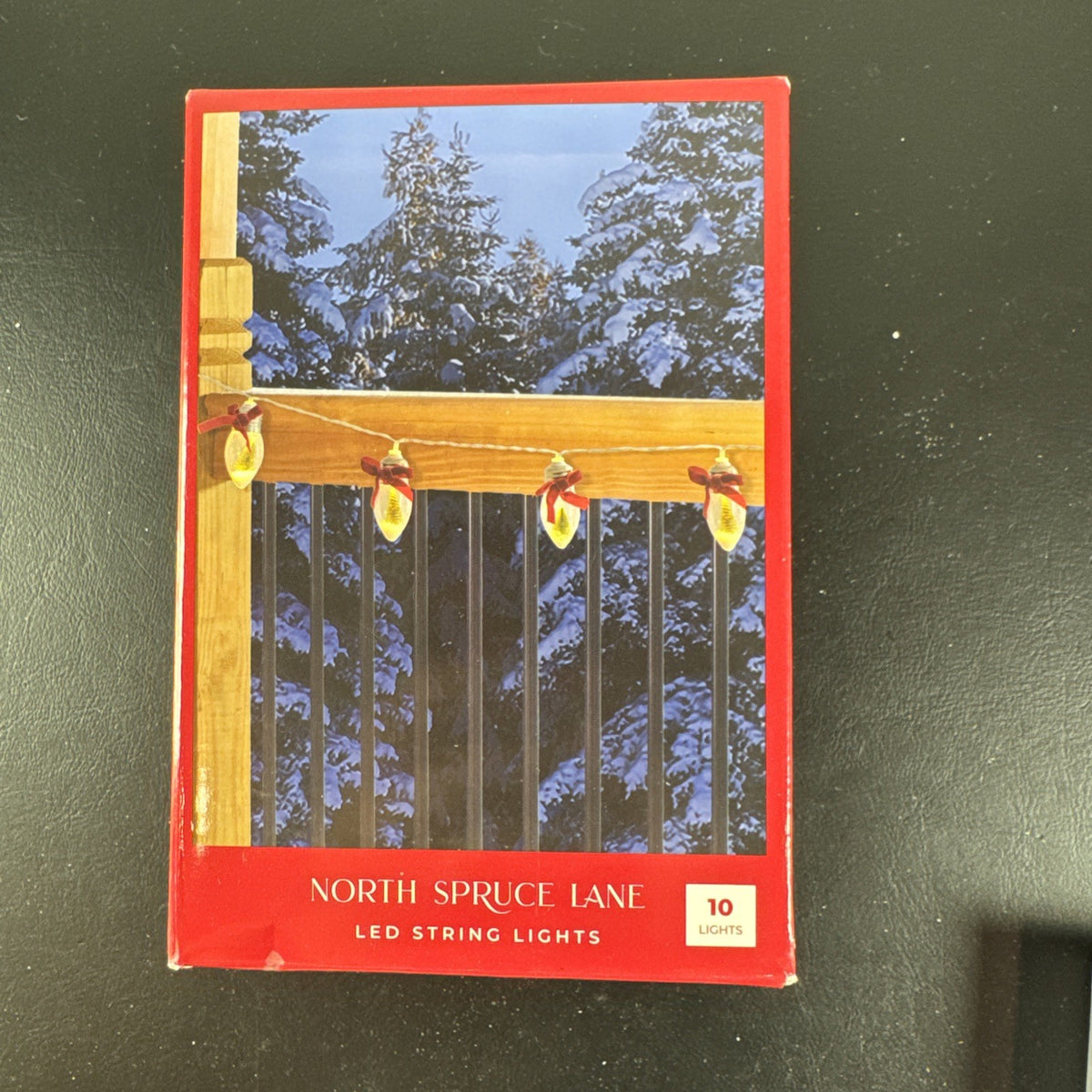 Lot of 3 brand new Target Wondershop and North Spruce Lane holiday LED string lights in packaging.