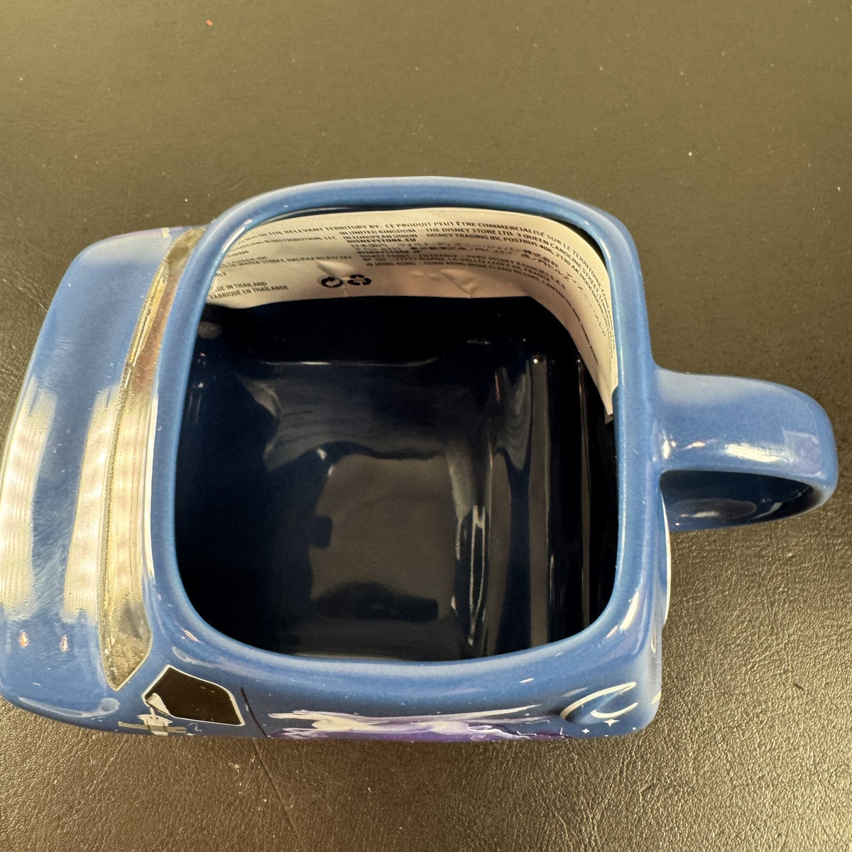 Disney Store Pixar Onward Guinevere van 3D sculpted ceramic coffee mug with Pegasus side decal