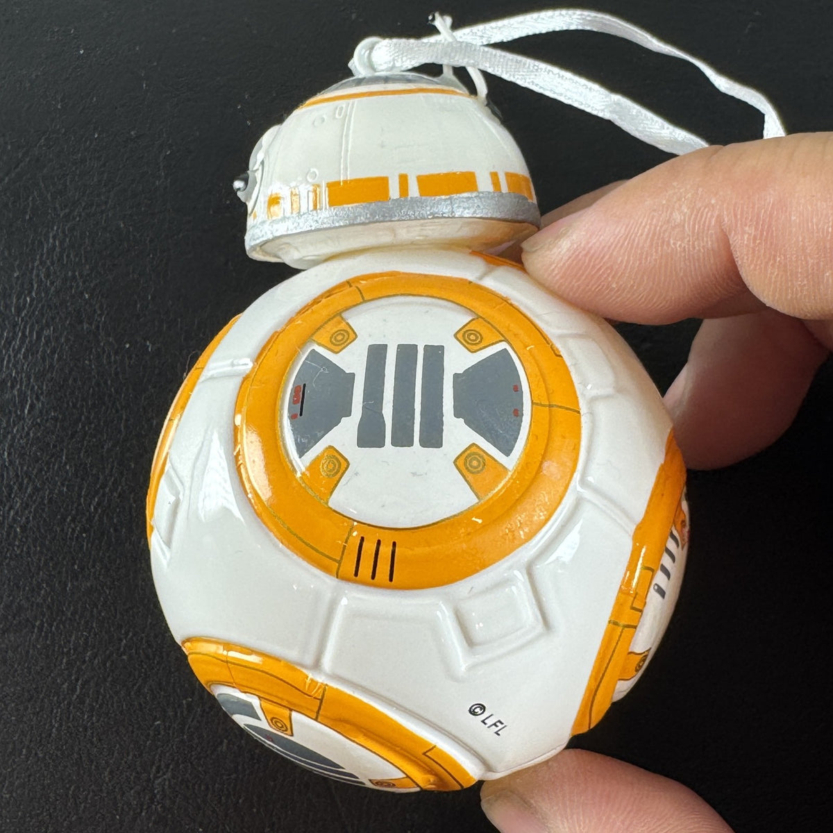 Disney Store Star Wars BB-8 resin astromech droid Christmas ornament