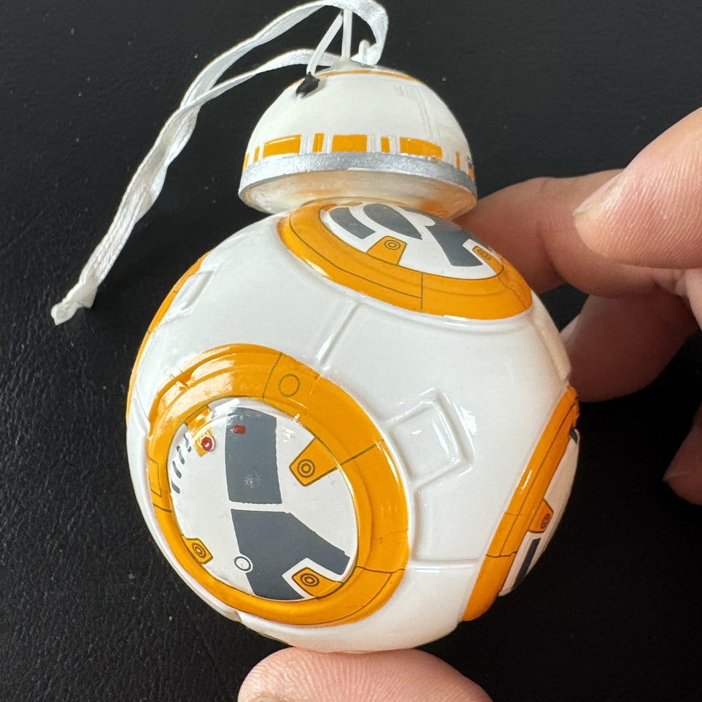 Disney Store Star Wars BB-8 resin astromech droid Christmas ornament